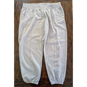 Nike Women's XXL Jogger Sportswear Essential Fleece Pants Gray Sportswear Swoosh